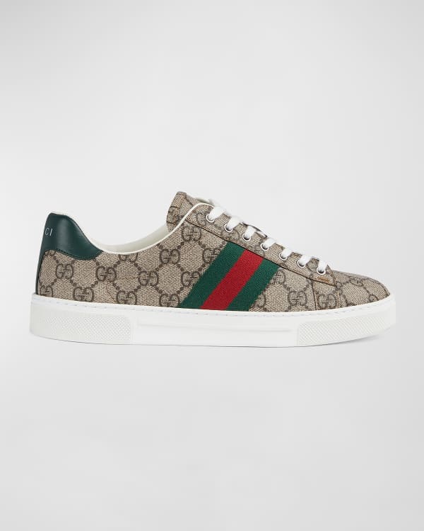 Valentino Garavani Bay By Bay Bicolor Canvas Low-Top