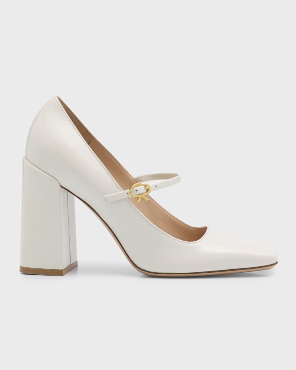 Fendi Neoprene Logo Mary Jane Pumps Neiman Marcus