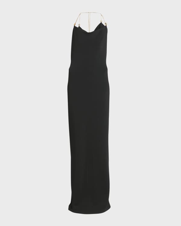 JW Anderson Asymmetric Draped Lace One-Shoulder Slip Gown | Neiman ...