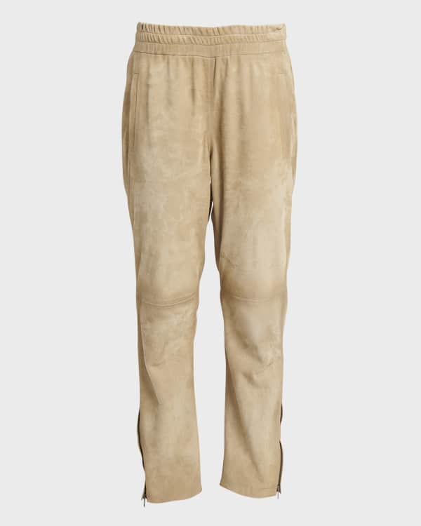 ATM Anthony Thomas Melillo Pleated Front Silk Jogger Pants Neiman Marcus