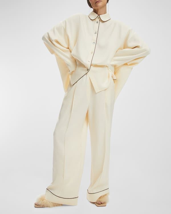 Vince Satin Pajama Pants Neiman Marcus