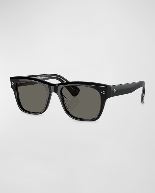Oliver Peoples x Brunello Cucinelli Men's Mr. Brunello Rectangle
