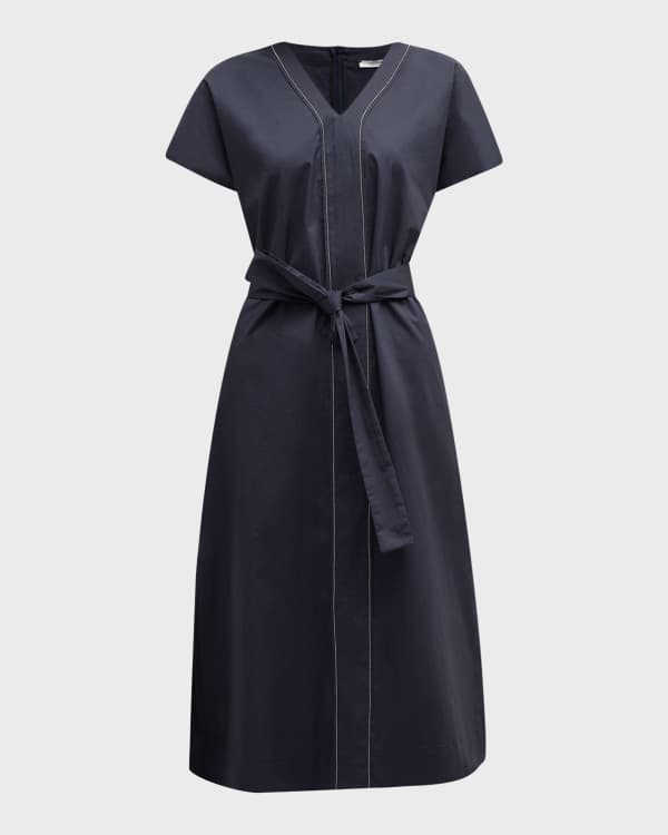 Tory burch outlet embroidered eyelet dress