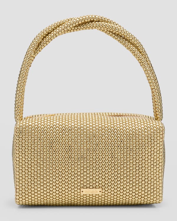 Tory Burch Night Owl Mini Crystal Tote Bag Neiman Marcus