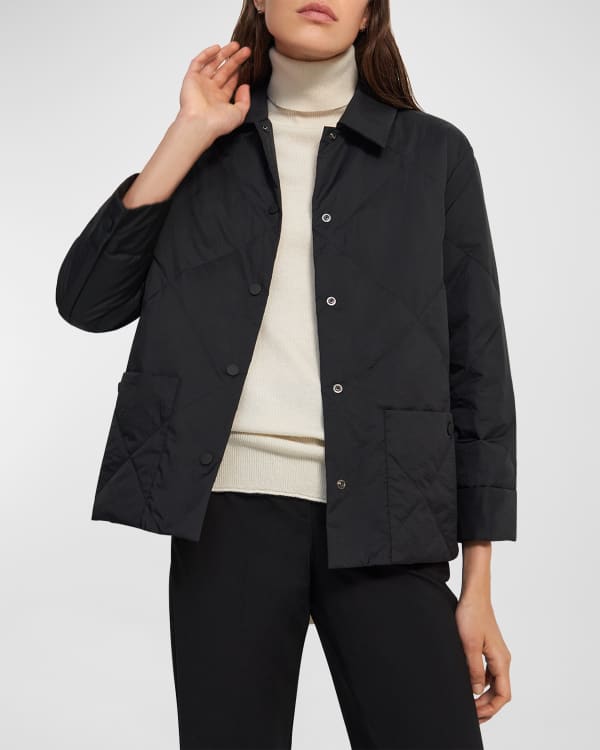 Donna karan new york reversible quilted down coat online