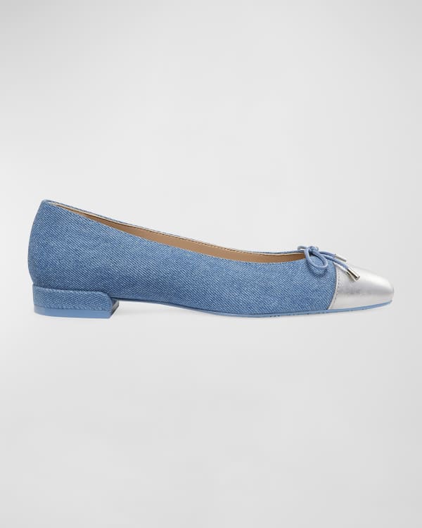 Stuart weitzman chicflat shop suede ballet flats