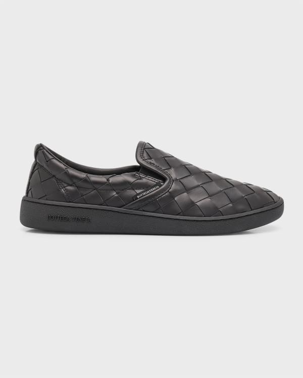 Burberry Delaware Plaid Slip On Sneakers Neiman Marcus