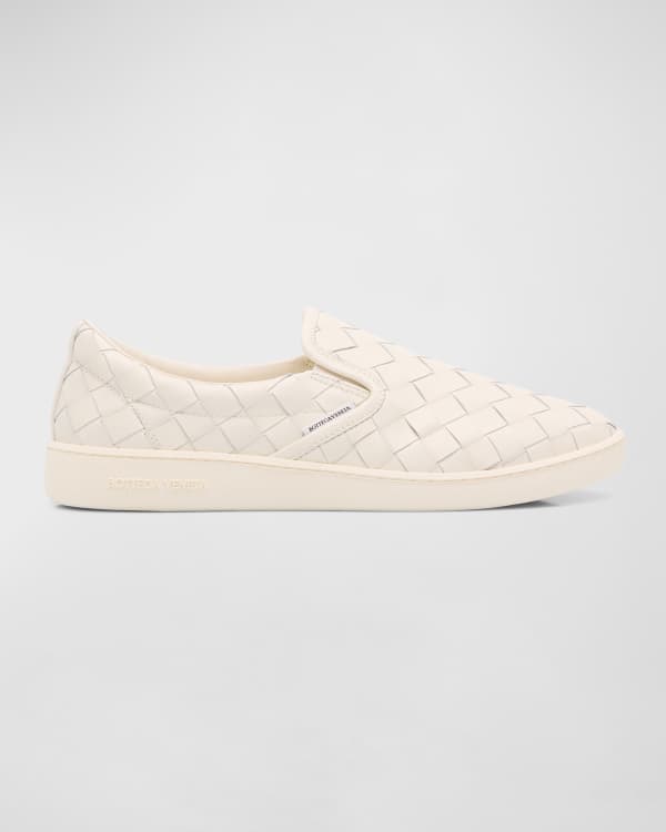 ZEGNA Men's Triple-Stitch Suede Slip-On Low-Top Sneakers | Neiman Marcus