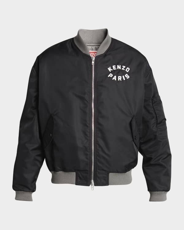 Kenzo Men's Kenzoo Pieced Bomber Jacket | Neiman Marcus