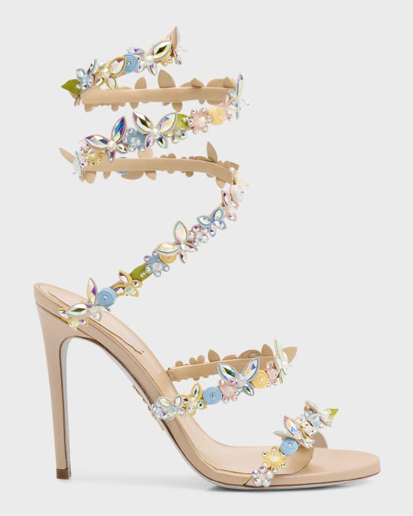 Rene caovilla butterfly sandals on sale