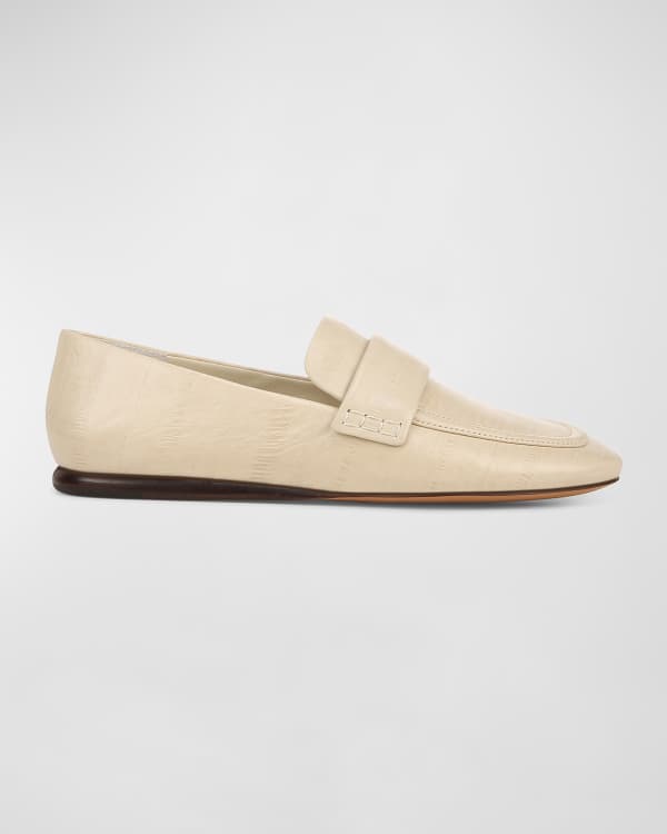 Vince Brette Leather Easy Loafers | Neiman Marcus