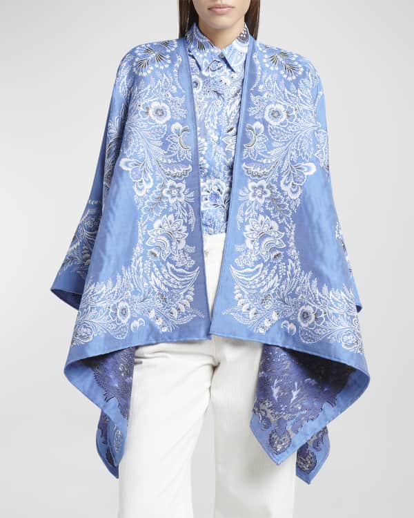 Burberry mega rainbow check sales cape
