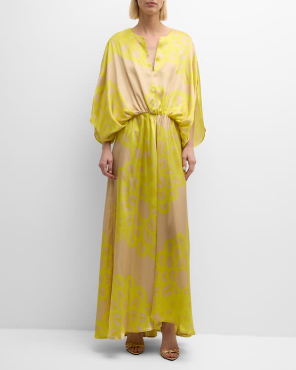 Wayf natasha floral wrap dress best sale