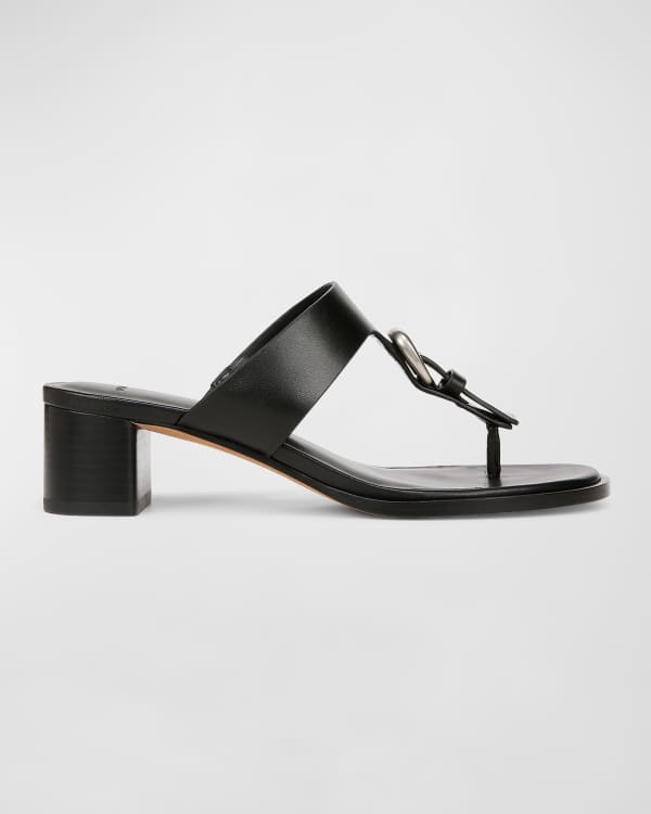 Neiman marcus white sandals online