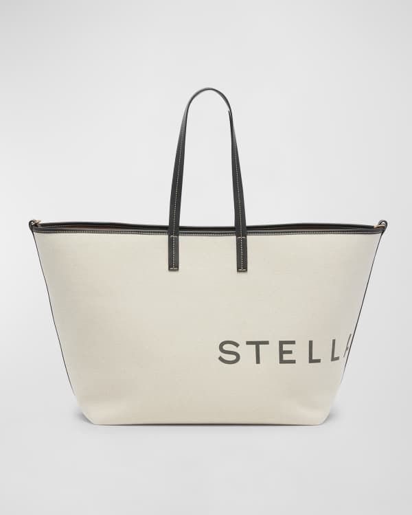 Stella McCartney Studded Logo Recycled Tote Bag Neiman Marcus
