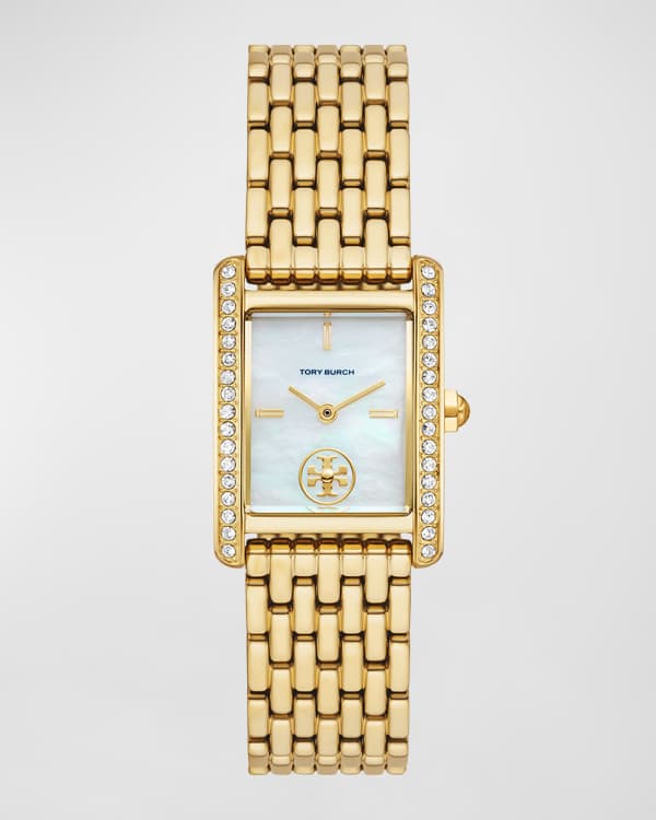 Tory burch robinson mini watch deals