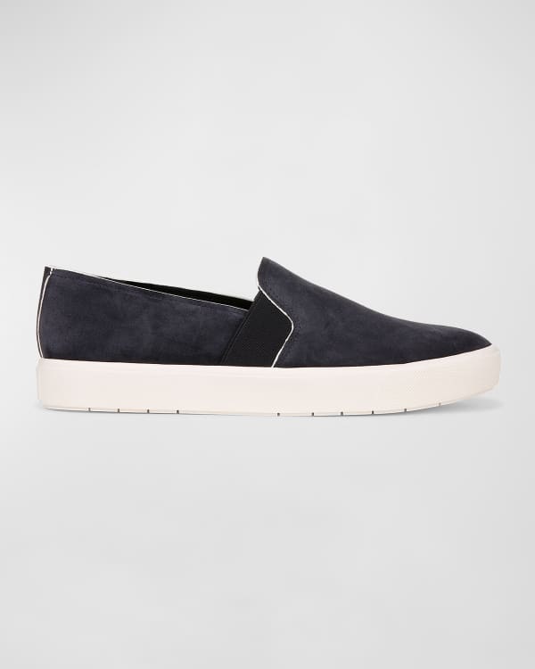 Sutton Knit Slip On - White – Bill Blass