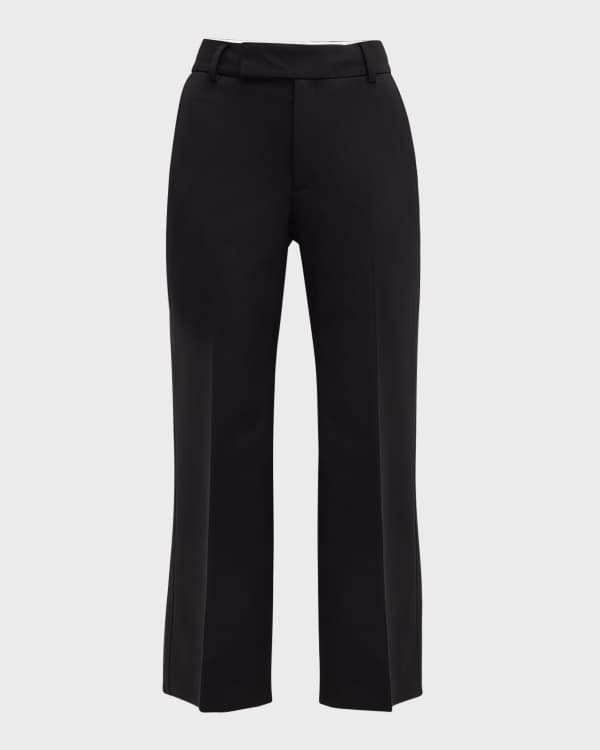 Max Mara Norcia Flare Jersey Trousers | Neiman Marcus