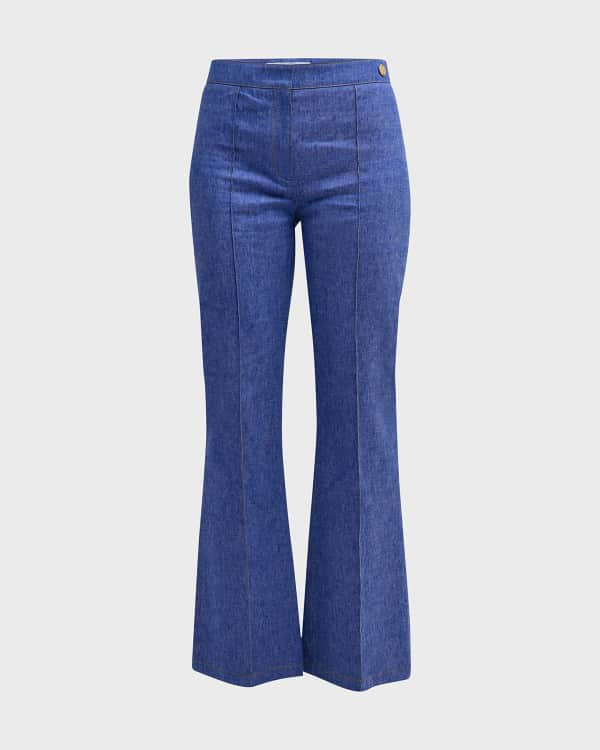 L'Agence Kiki Ribbed High Rise Flare Pull On Pant – Steven Dann