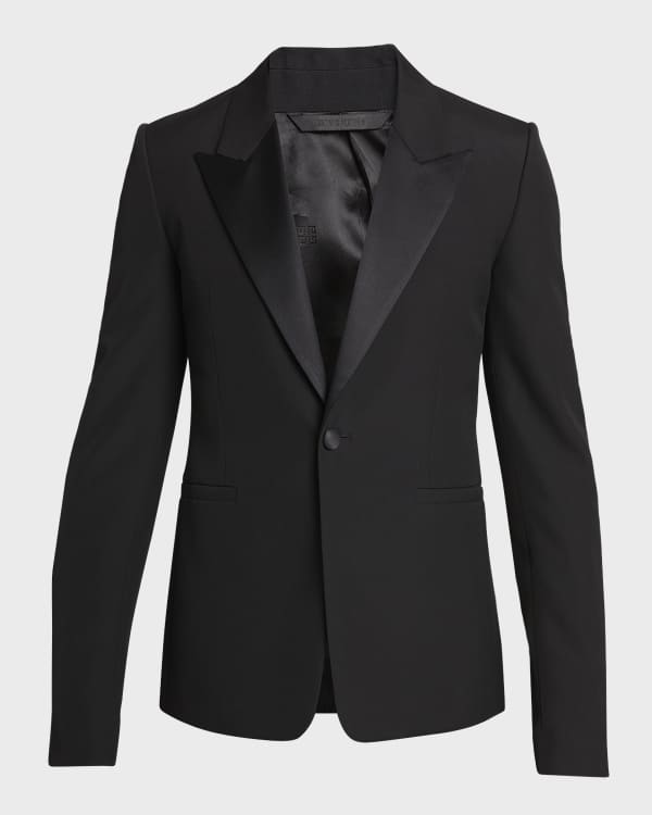 Versace Men's Metallic Tuxedo Jacket | Neiman Marcus