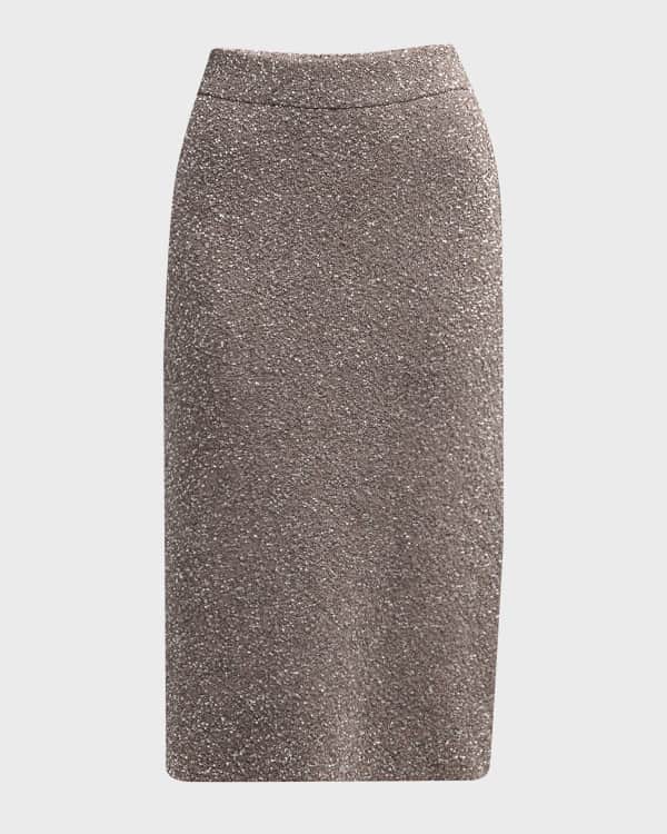 Silver metallic skirt vans hot sale