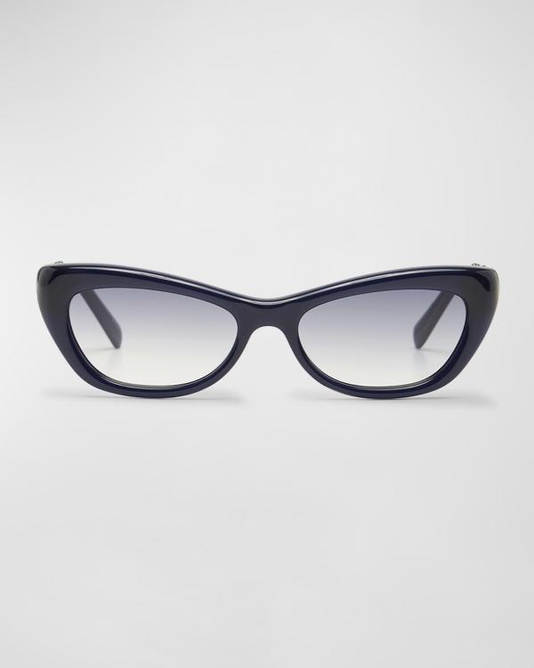 KREWE Irene Acetate Cat-Eye Sunglasses | Neiman Marcus display picture 1