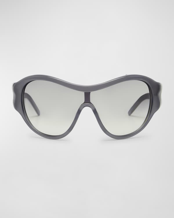 Emilio Pucci Multicolor Acetate & Metal Sunglasses