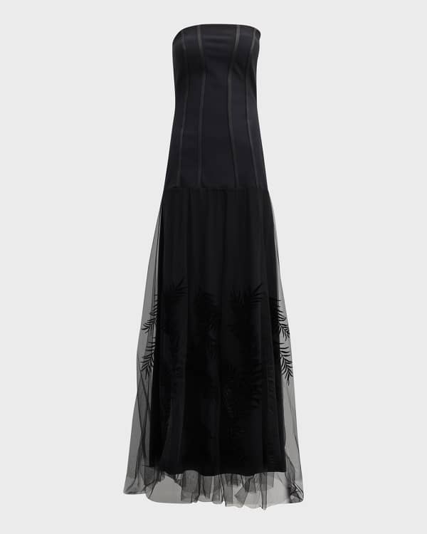 Neiman marcus petite evening clearance gowns