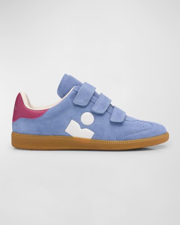 Isabel Marant Beth Leather Triple Grip Tennis Sneakers Neiman Marcus