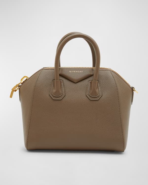 Mini antigona croc embossed calfskin leather satchel store