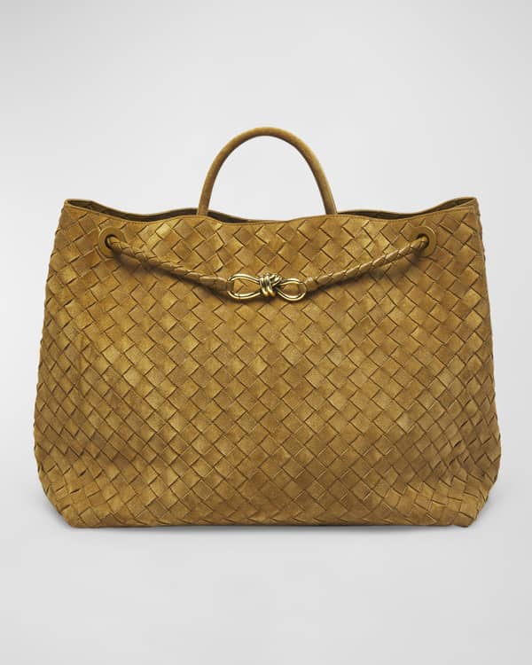 Bottega Veneta Woven Intrecciato Pleated Tote Bag Neiman Marcus