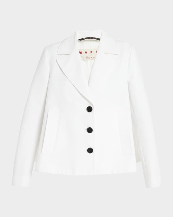 Cinzia Rocca Wool Blend Long Coat Neiman Marcus