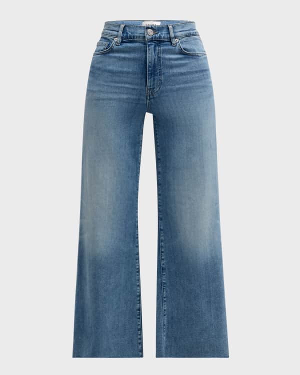 【YOURNUS】Col Brush Wide Denim Frame Super Drape Drawstring Wide-Leg Jeans | Saks Fifth Avenue