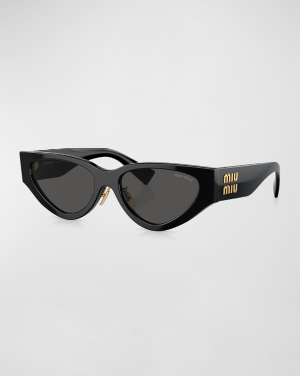 口コミ・レビュー評価が高いおすすめ人気商品の通販 Sunglasses Square Acetate Logo Miu Miu | Marcus Neiman 小物