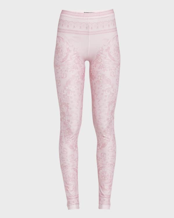 Versace lace leggings clearance