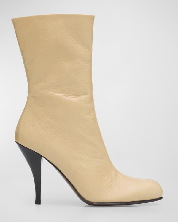 The row coco leather ankle boots shop