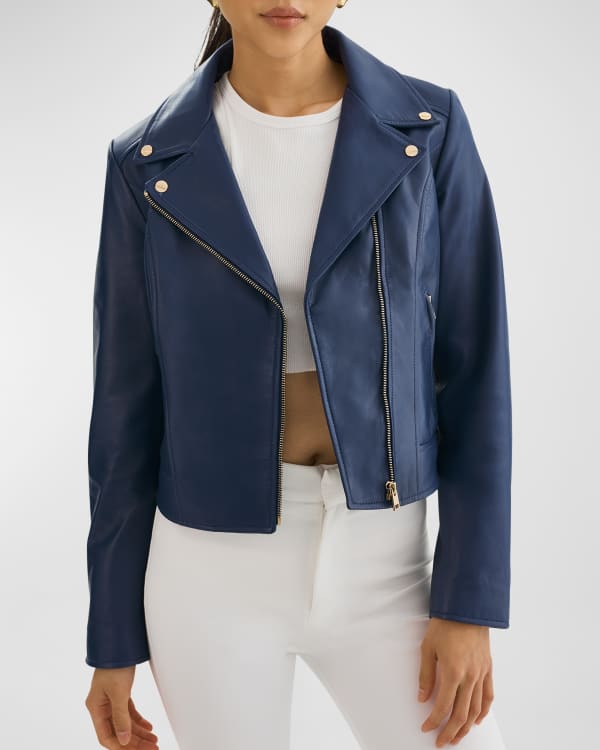 Lamarque holy sales leather jacket