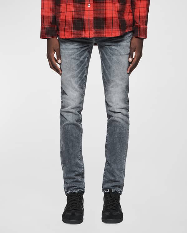 Oil coated online jeans