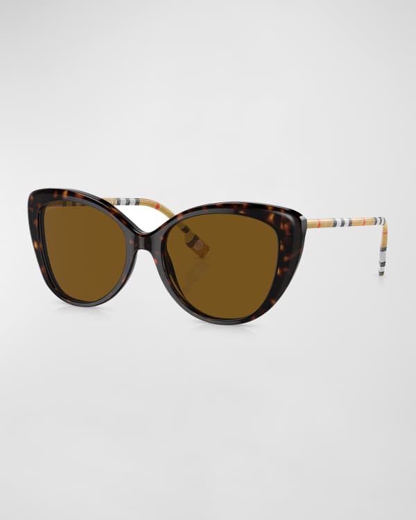 Burberry cat eye check sunglasses top
