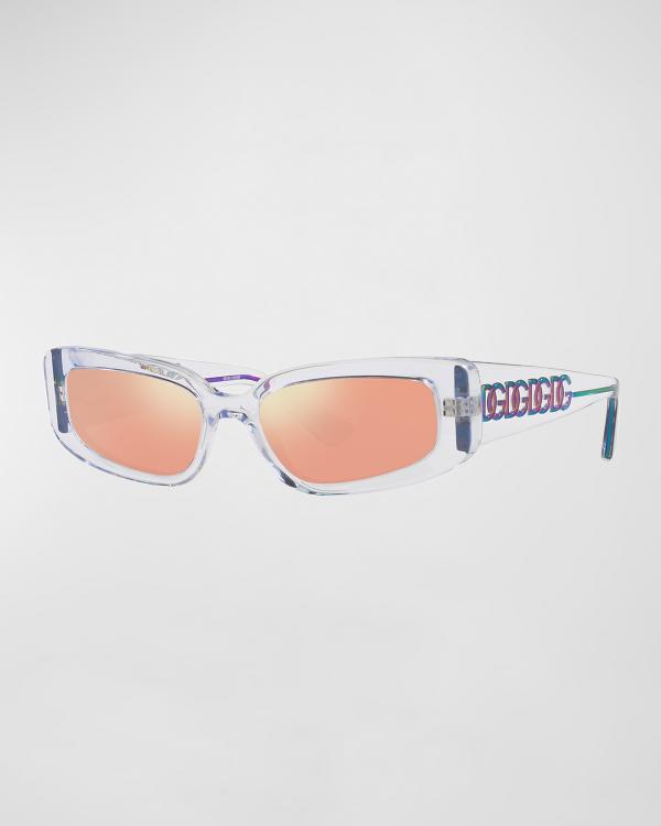 Lunettes De Soleil Dolce & Gabbana Cat Eye - Modèle Léopard Pailleté Noir - Neuf Avec étiquettes