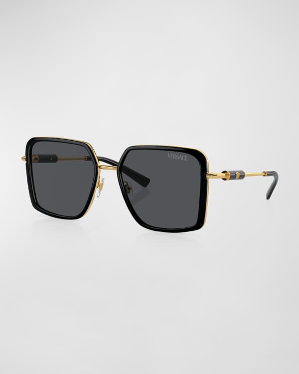 Versace Oversized Square Acetate Sunglasses | Neiman Marcus