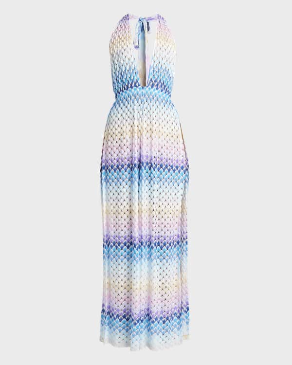 Fennucci Zig-Zag Maxi Dress