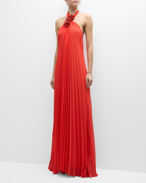Rachel Zoe Rosalie Liquid Chiffon Gown Neiman Marcus