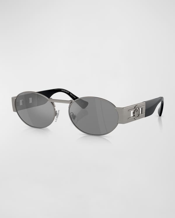 Versace Black Cutout Sunglasses