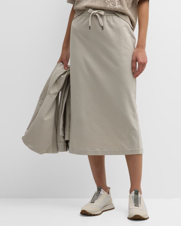 Midi skirt deals with pockets 5x