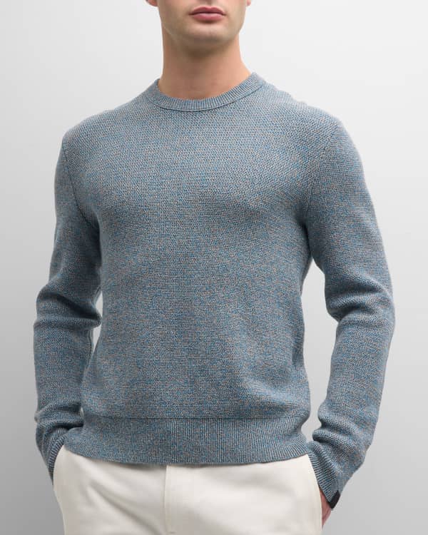 Plush Cashmere Crew Neck Sweater in Vince Products Men