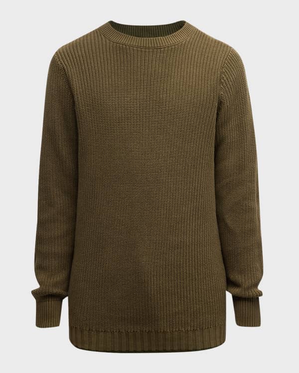 Neiman Marcus Cashmere Collection Men's Cable Quarter-Zip Sweater w ...