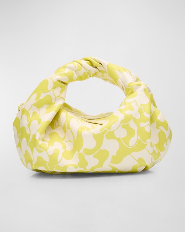 Small Twister Nappa Leather Top Handle Bag