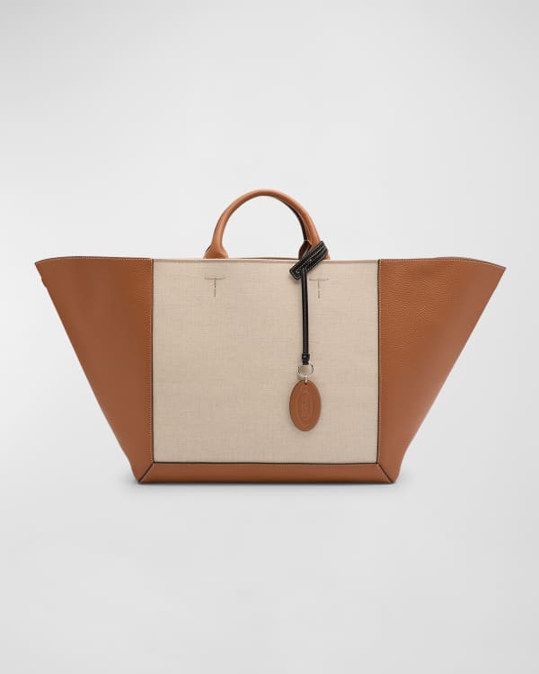 【関税＆送料込み】Tod'S Medium-Small Leather Shopping Bags Woman MULTICOLOUR Tod's Double Up Shopping Bag in Leather