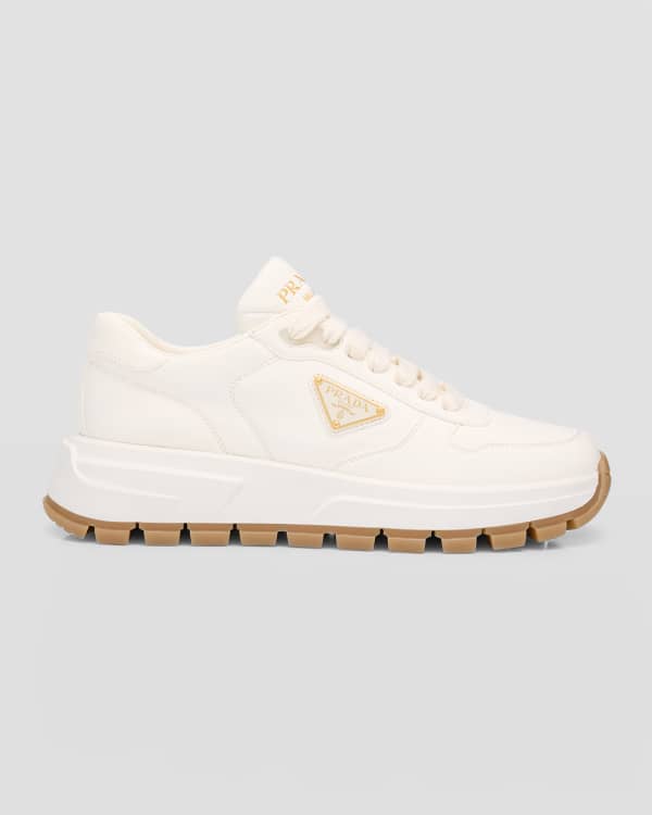 Prada allacciate new arrivals sneakers